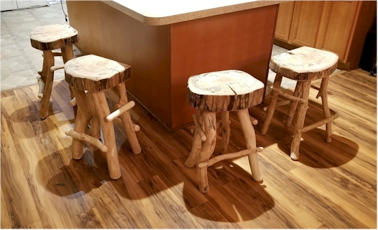 Bar Stools (Set of 4)