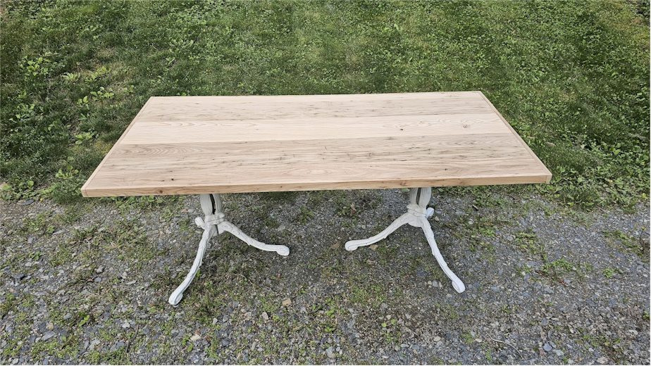 Reclaimed Wormy American Chestnut Table Top